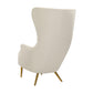 Julia Velvet Wingback Chair by TOV Ihs44150