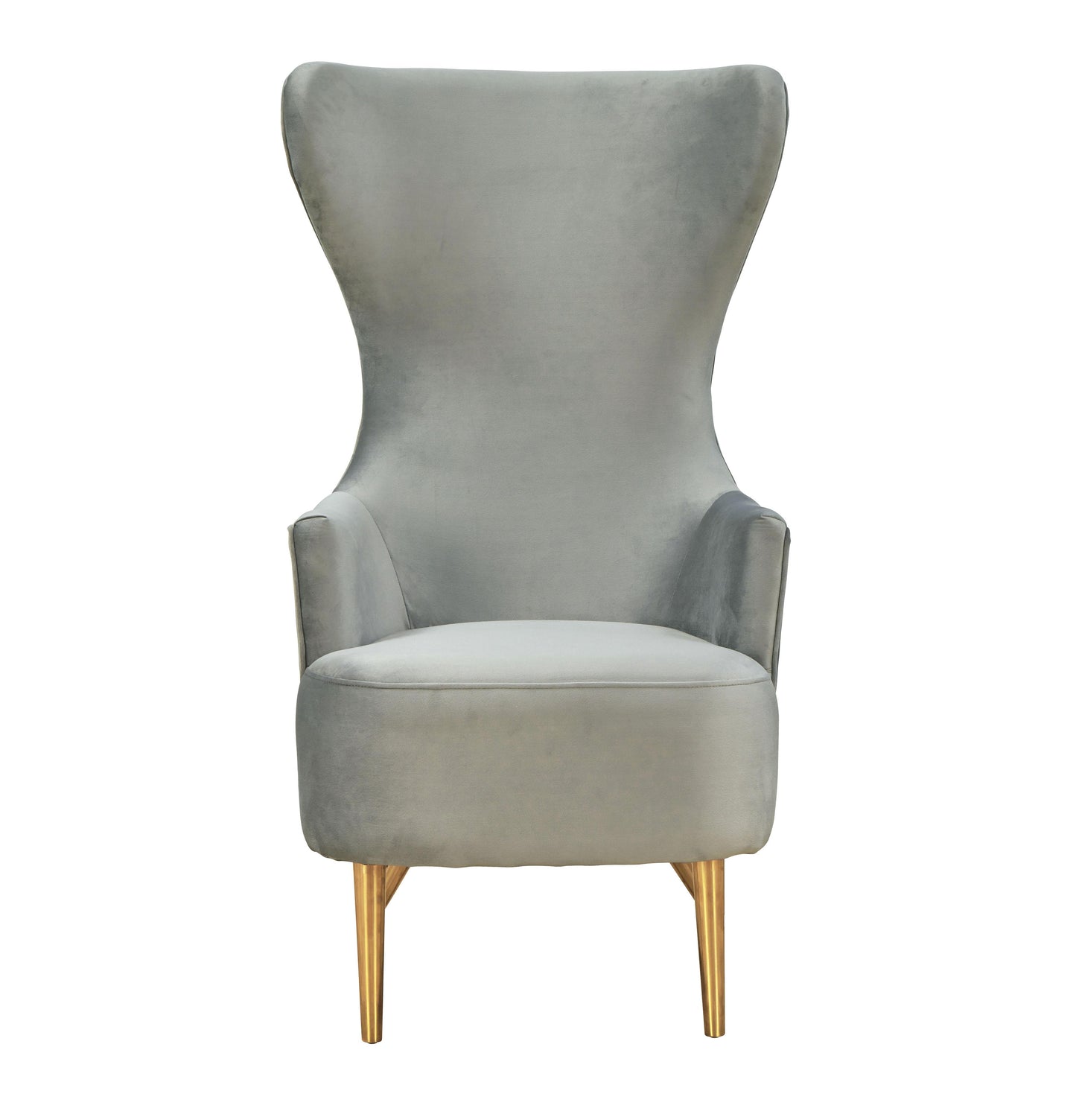 Julia Velvet Wingback Chair by TOV Ihs44150