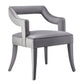 Tiffany Velvet Chair by TOV A212