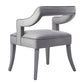 Tiffany Velvet Chair by TOV A211