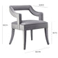 Tiffany Velvet Chair by TOV A212