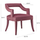 Tiffany Velvet Chair by TOV A212