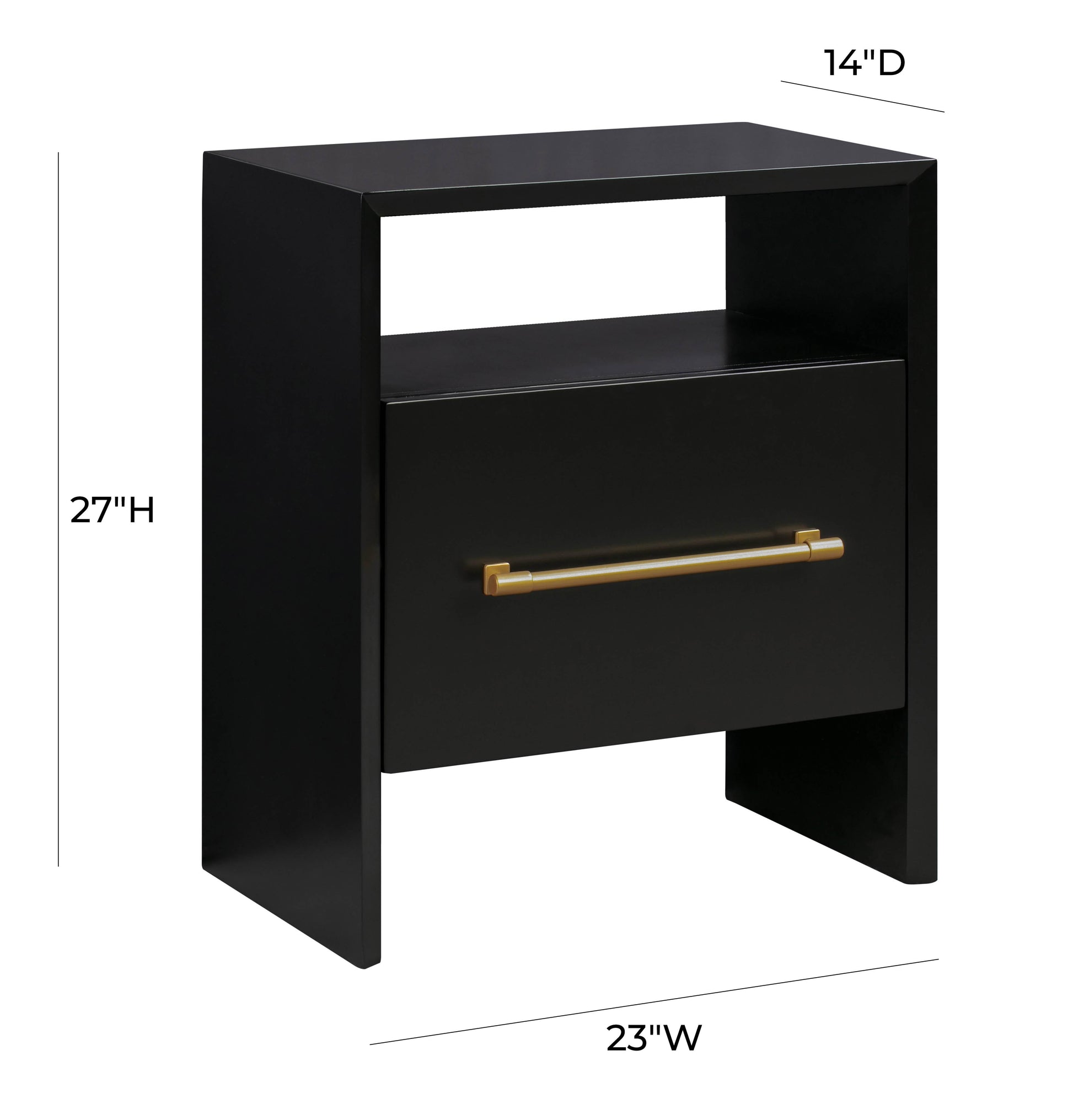 Libre 23 Nightstand With Drawer by TOV B44060