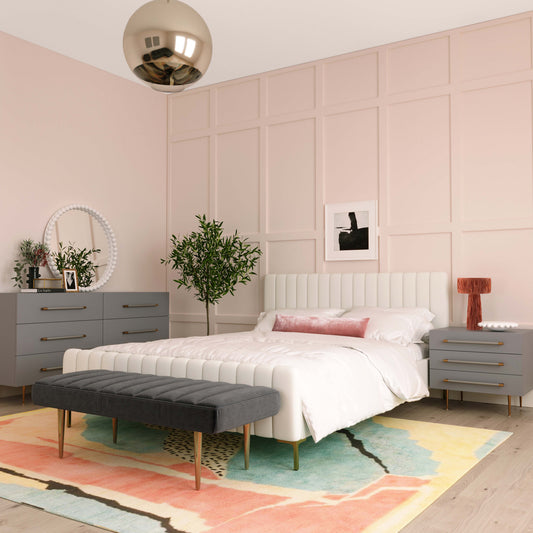 Trident Grey Nightstand by TOV Furniture – photo 2 of 12