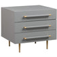 Trident 28 3 Drawer Nightstand by TOV B44061