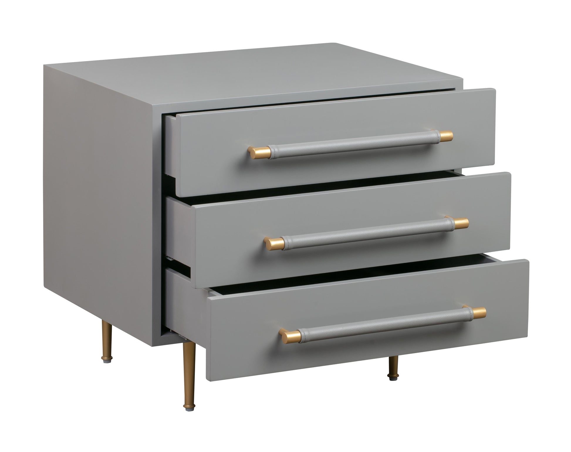 Trident 28 3 Drawer Nightstand by TOV B44075