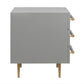 Trident 28 3 Drawer Nightstand by TOV B54500