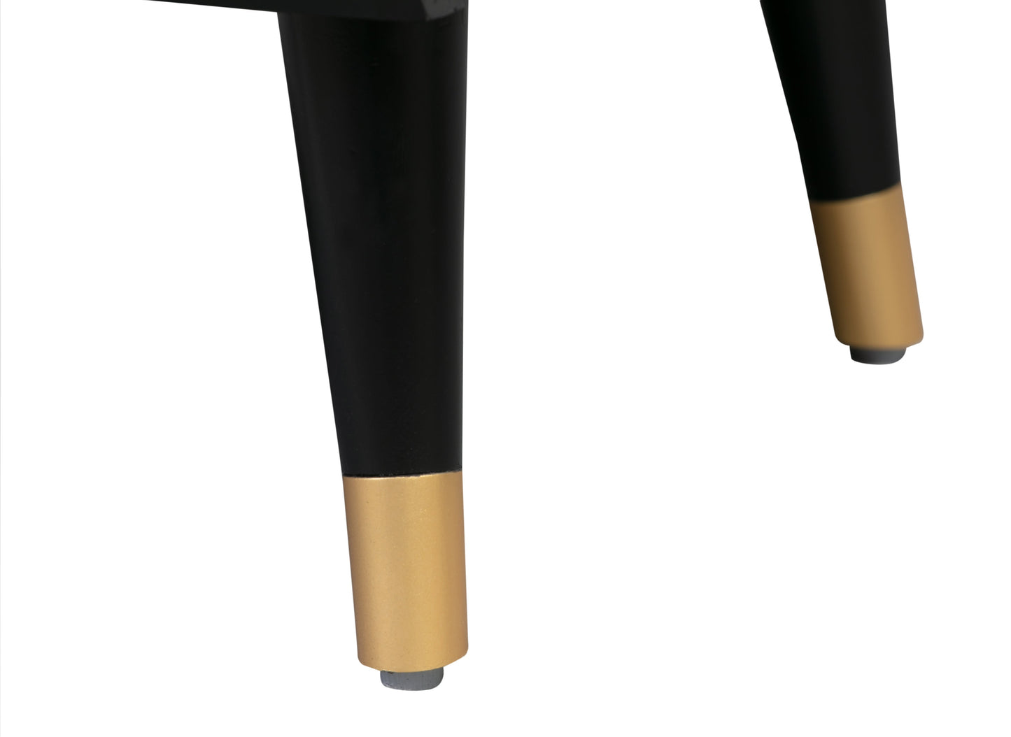 Christine 27 Black 2 Drawer Nightstand by TOV B44063