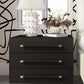 Trident 28 3 Drawer Nightstand by TOV B44075