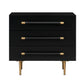 Trident 28 3 Drawer Nightstand by TOV B44076