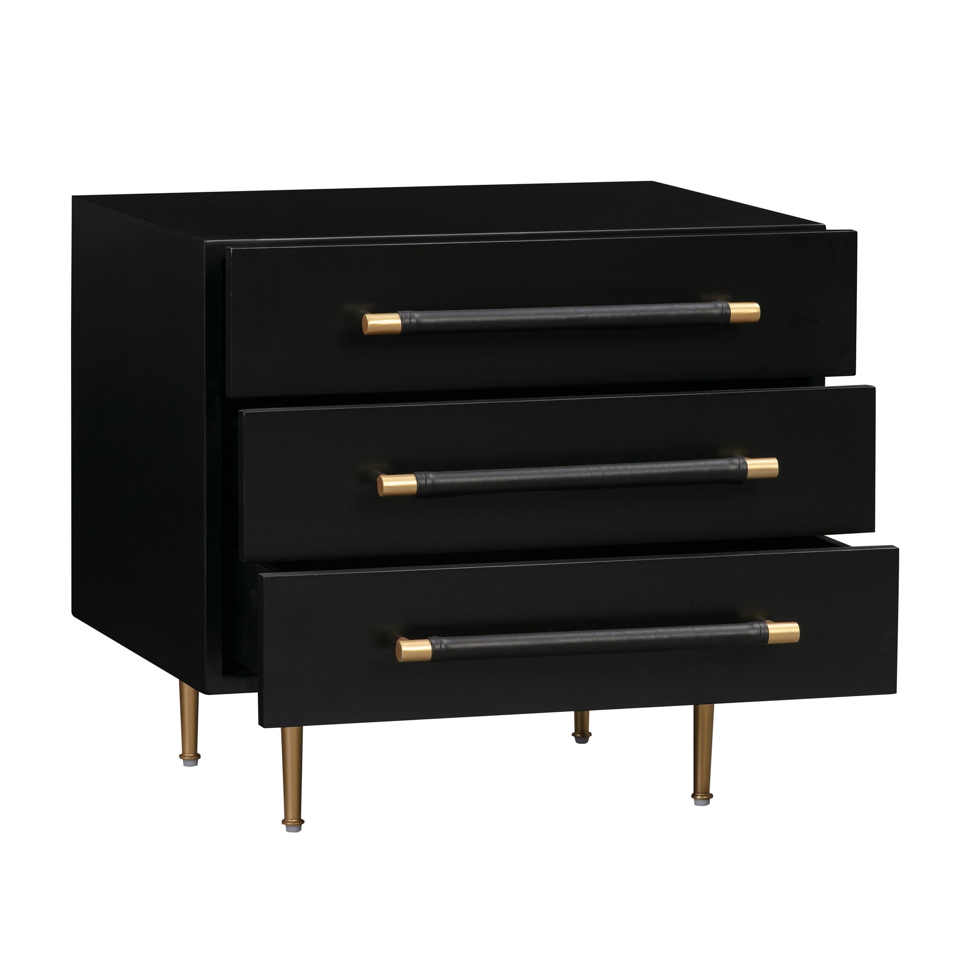 Trident 28 3 Drawer Nightstand by TOV B44075