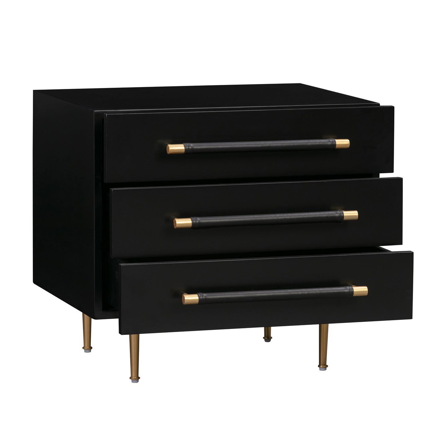 Trident 28 3 Drawer Nightstand by TOV B44076