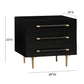 Trident 28 3 Drawer Nightstand by TOV B54500