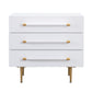 Trident 28 3 Drawer Nightstand by TOV B44076