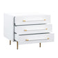 Trident 28 3 Drawer Nightstand by TOV B44076