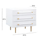 Trident 28 3 Drawer Nightstand by TOV B44076