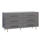 Trident 62 6 Drawer Dresser by TOV B44094