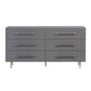Trident 62 6 Drawer Dresser by TOV B44095