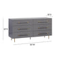 Trident 62 6 Drawer Dresser by TOV B44096