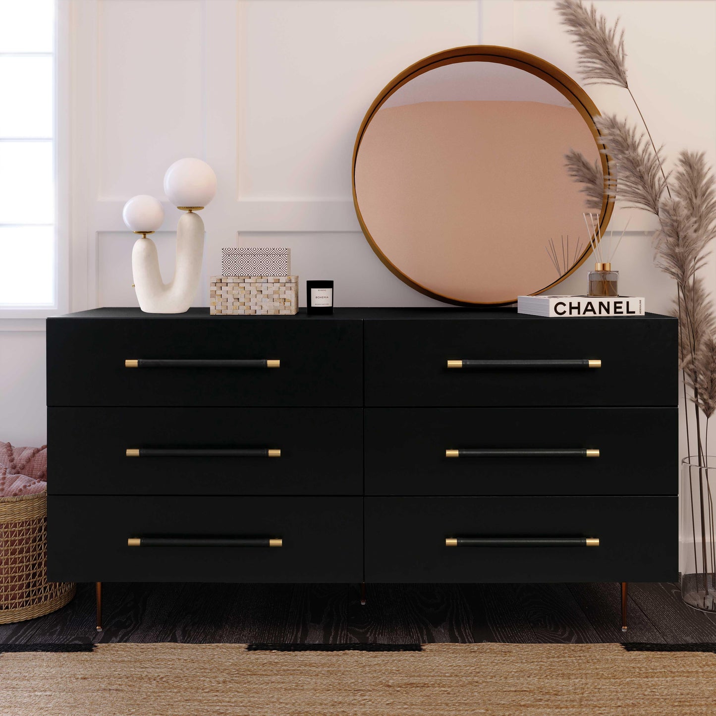 Trident 62 6 Drawer Dresser by TOV B44094