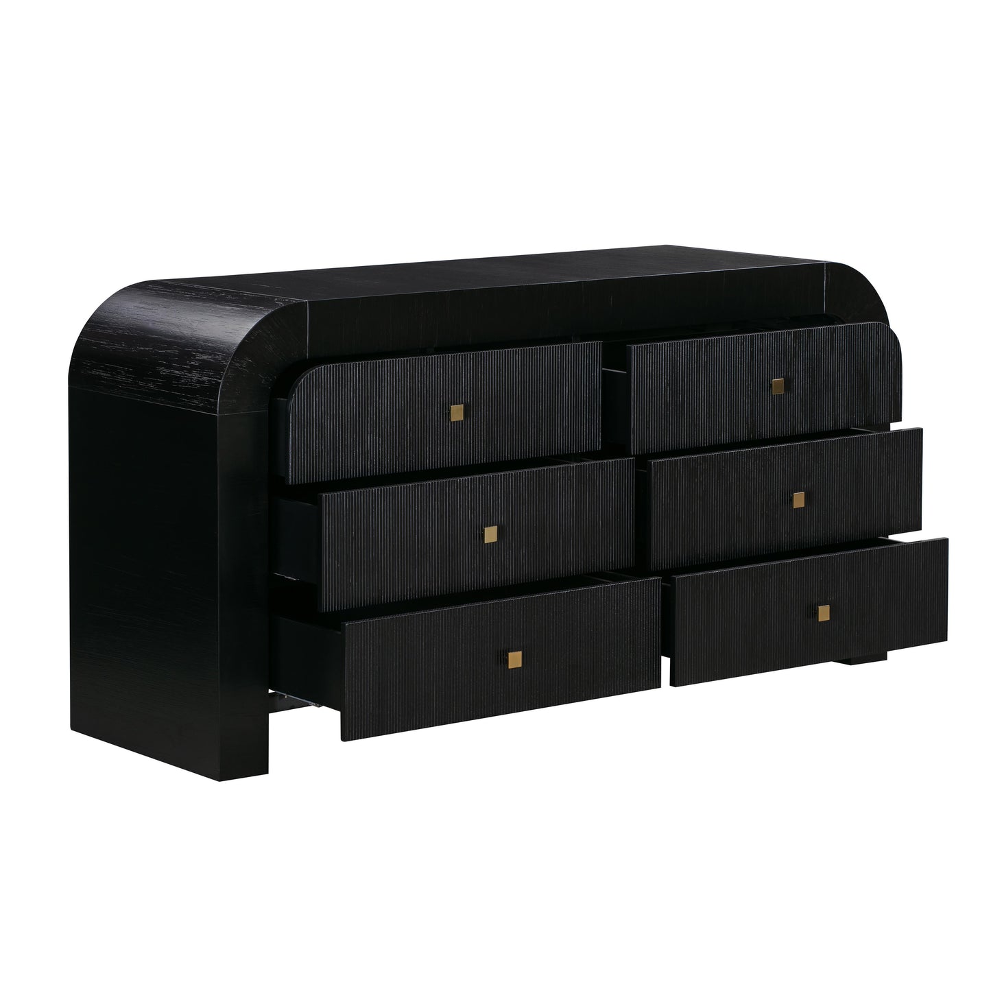 Hump 62 Arched 6 Drawer Dresser by TOV B54398