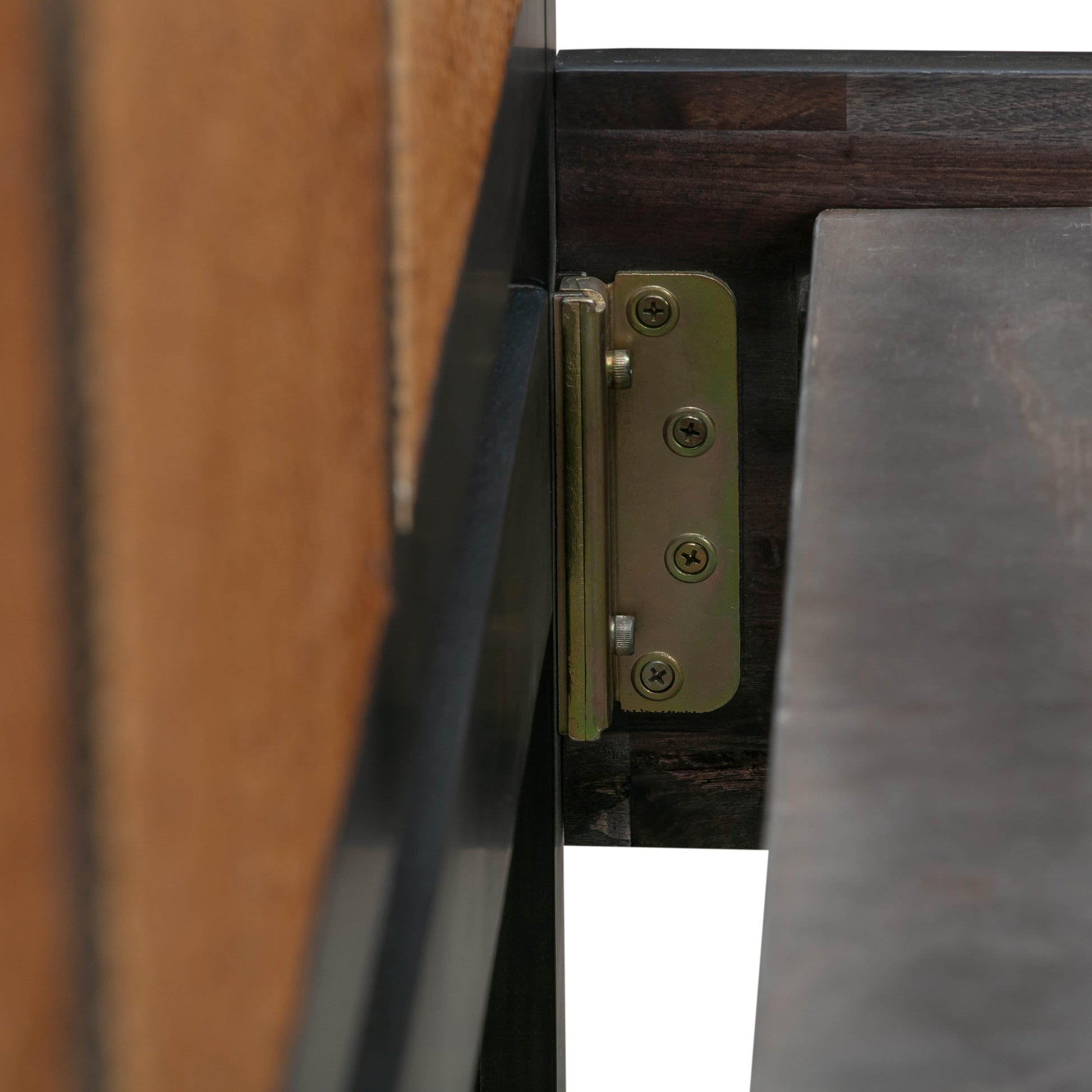 Sierra Wood Rattan Bed by TOV B44103