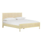 Sierra Wood Rattan Bed by TOV B44103