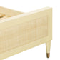 Sierra Wood Rattan Bed by TOV B44102