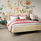 Sierra Wood Rattan Bed by TOV B44103