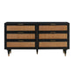 Sierra 60 Cane 6 Drawer Dresser by TOV B44113