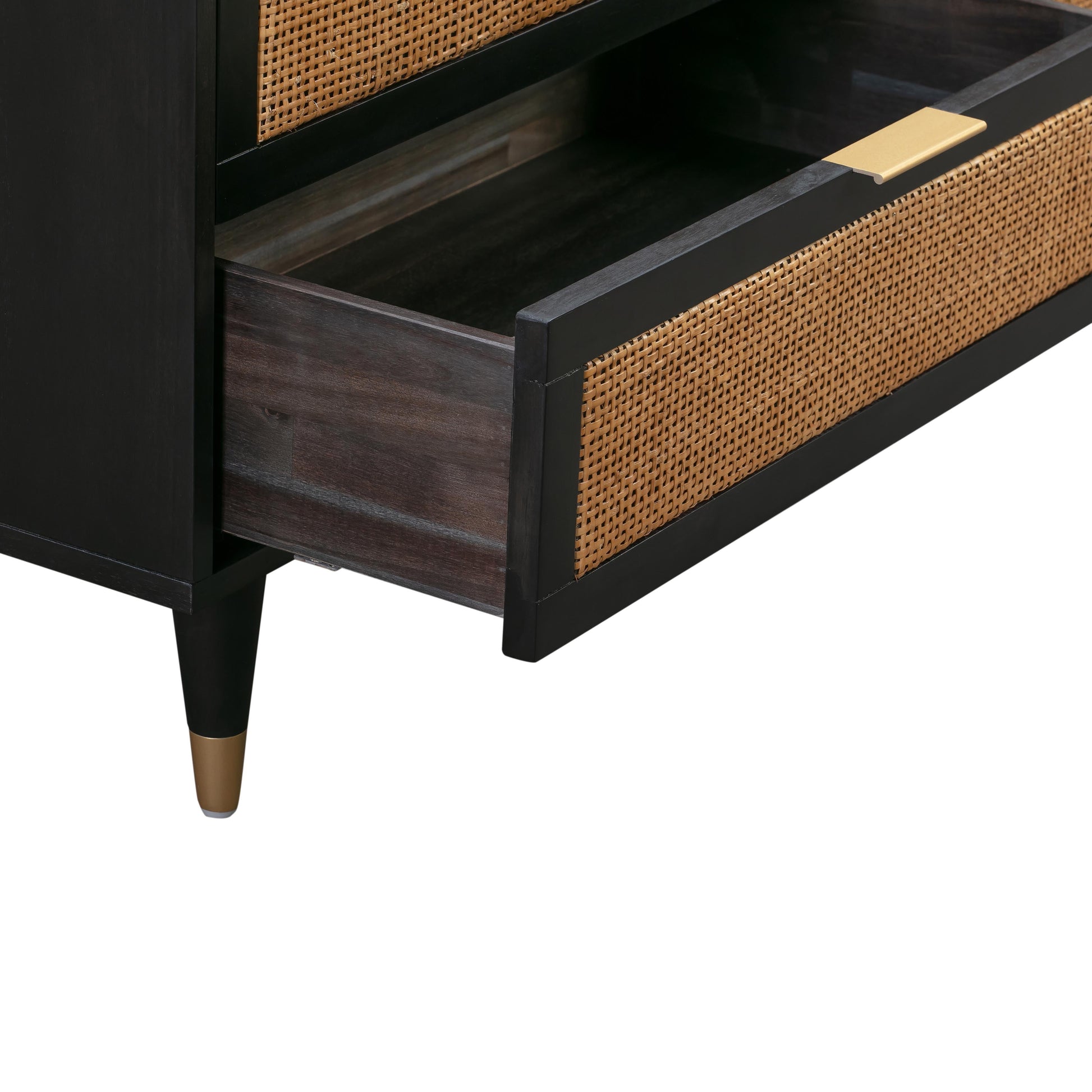 Sierra 60 Cane 6 Drawer Dresser by TOV B44113