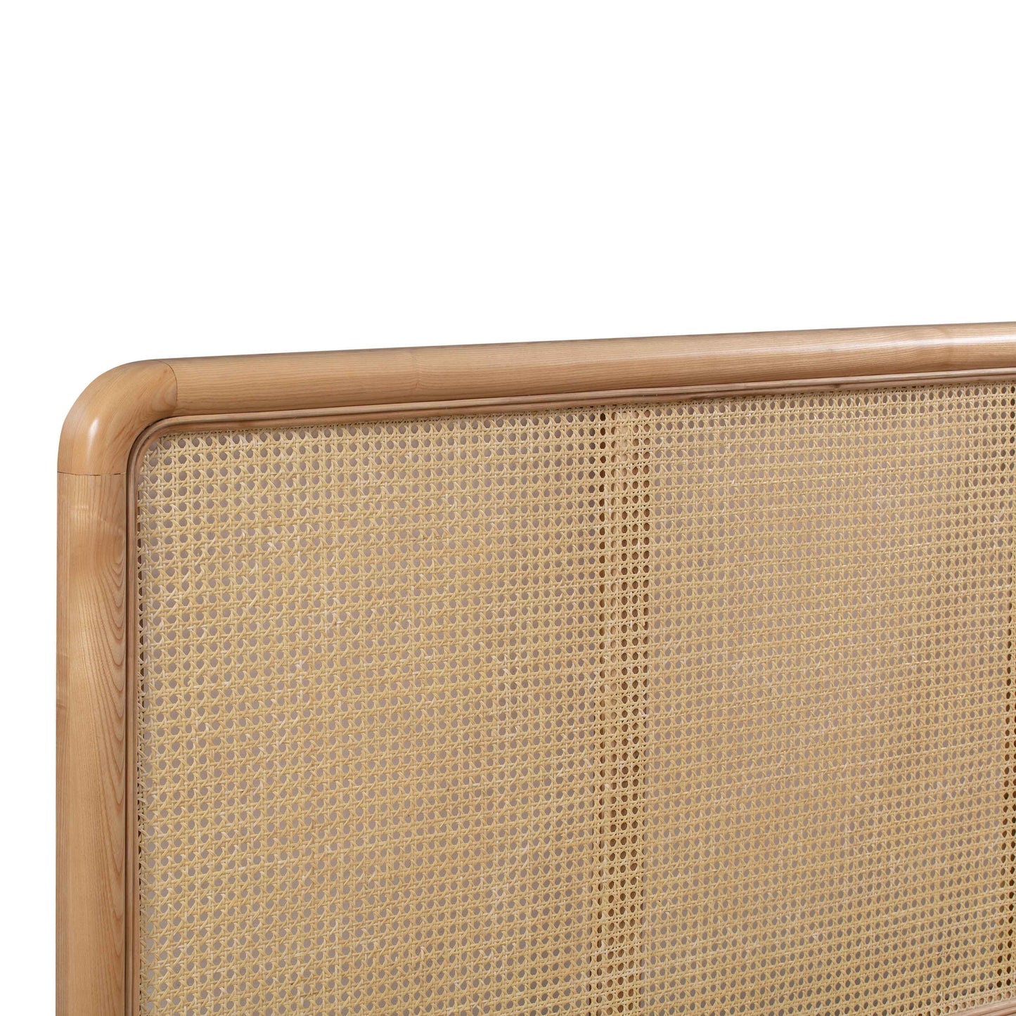 Kavali Velvet And Cane Bed by TOV B44118