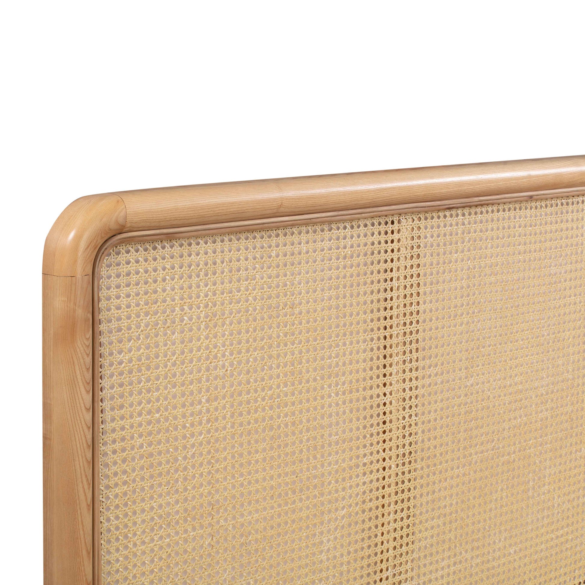 Kavali Velvet And Cane Bed by TOV B44121