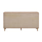 Carmen 63 Natural Ash And Cane 6 Drawer Dresser by TOV B44160