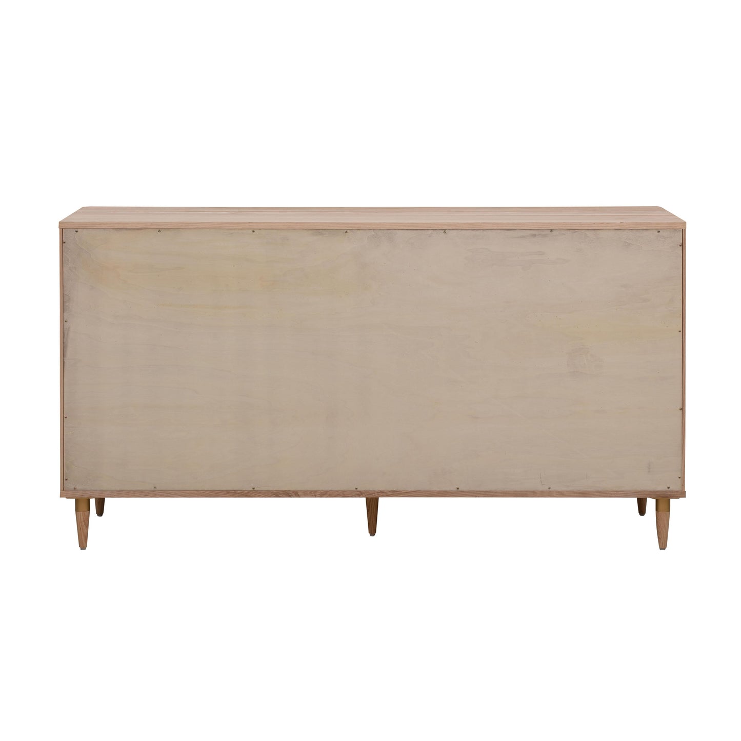 Carmen 63 Natural Ash And Cane 6 Drawer Dresser by TOV B44160
