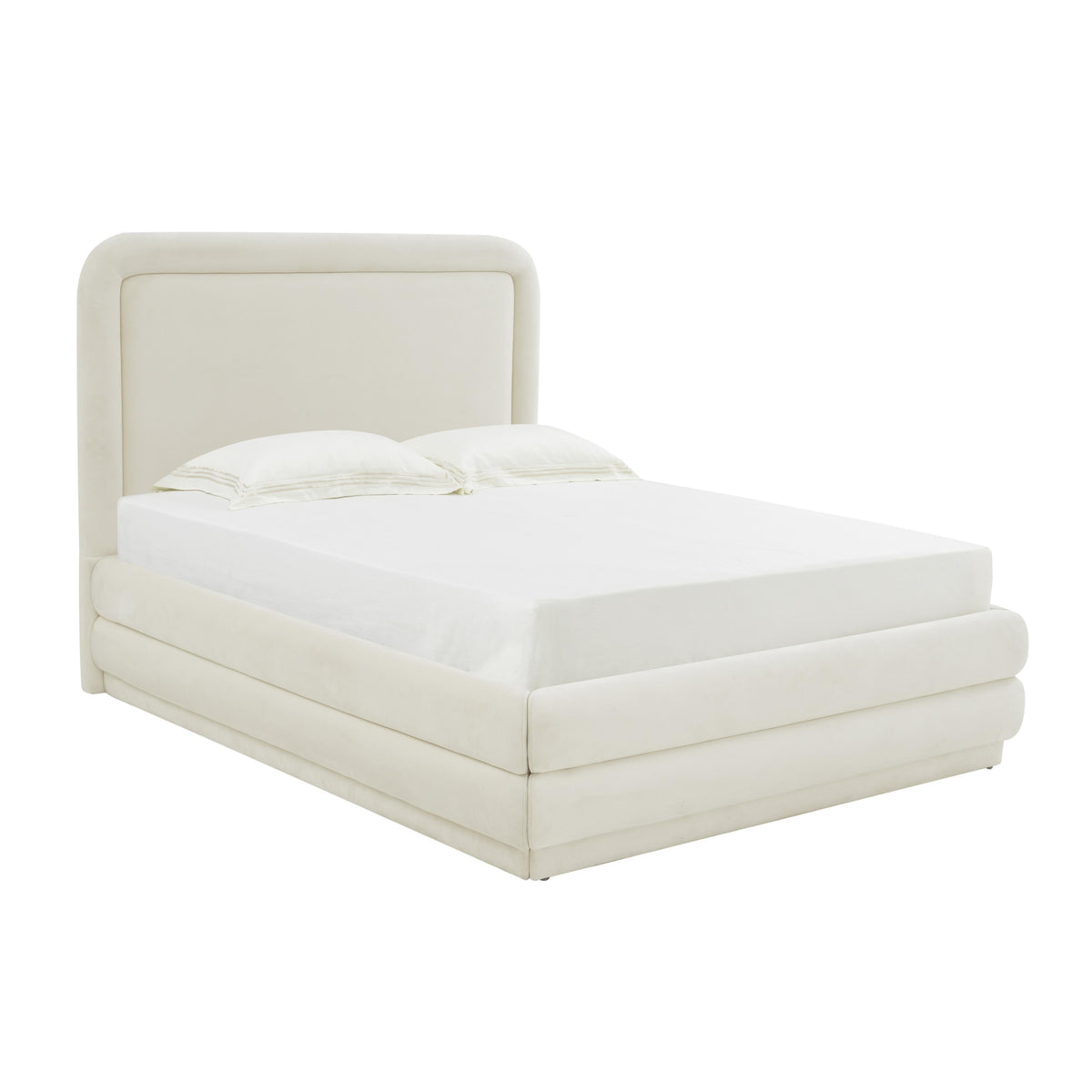 Briella Performance Velvet Bed by TOV Furniture – several options shown