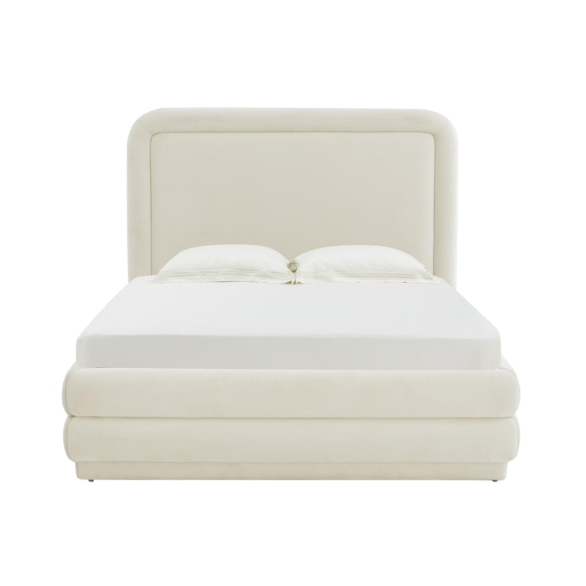 Briella Performance Velvet Bed by TOV Furniture – several options shown