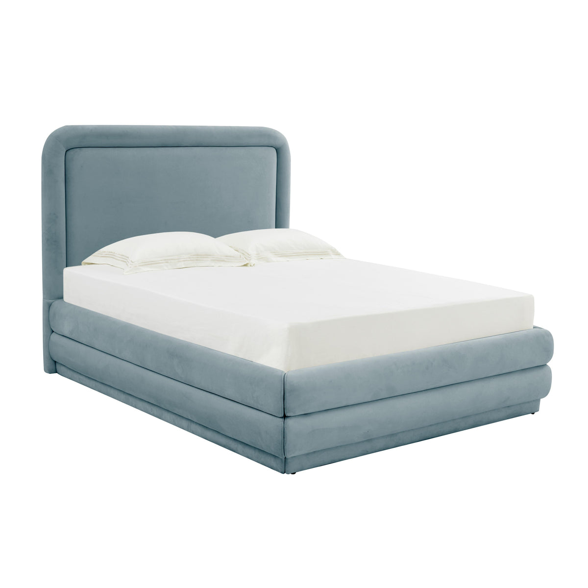 Briella Performance Velvet Bed by TOV Furniture – several options shown