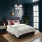 Briella Velvet Bed by TOV B44212
