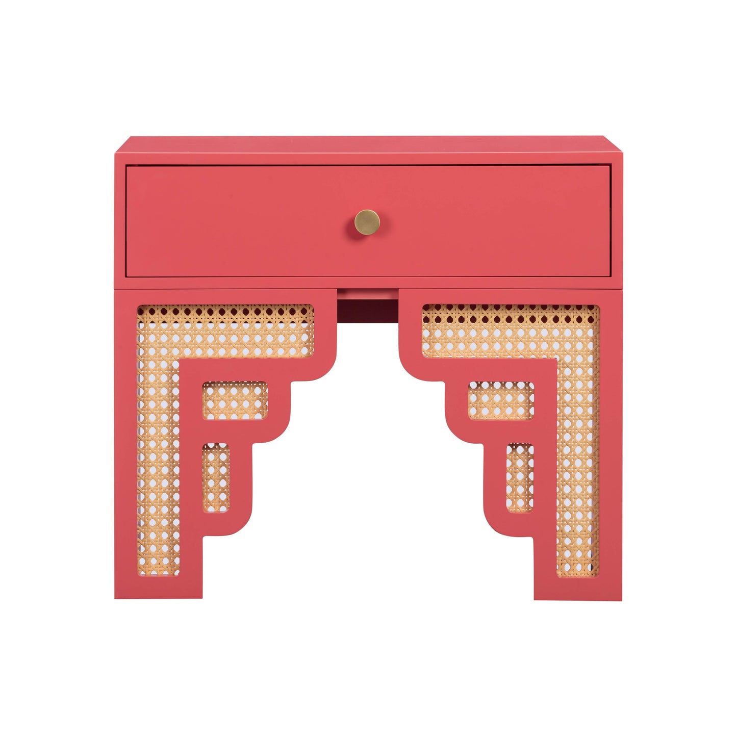 Suzie 26 Rattan Nightstand With Drawer by TOV B54203