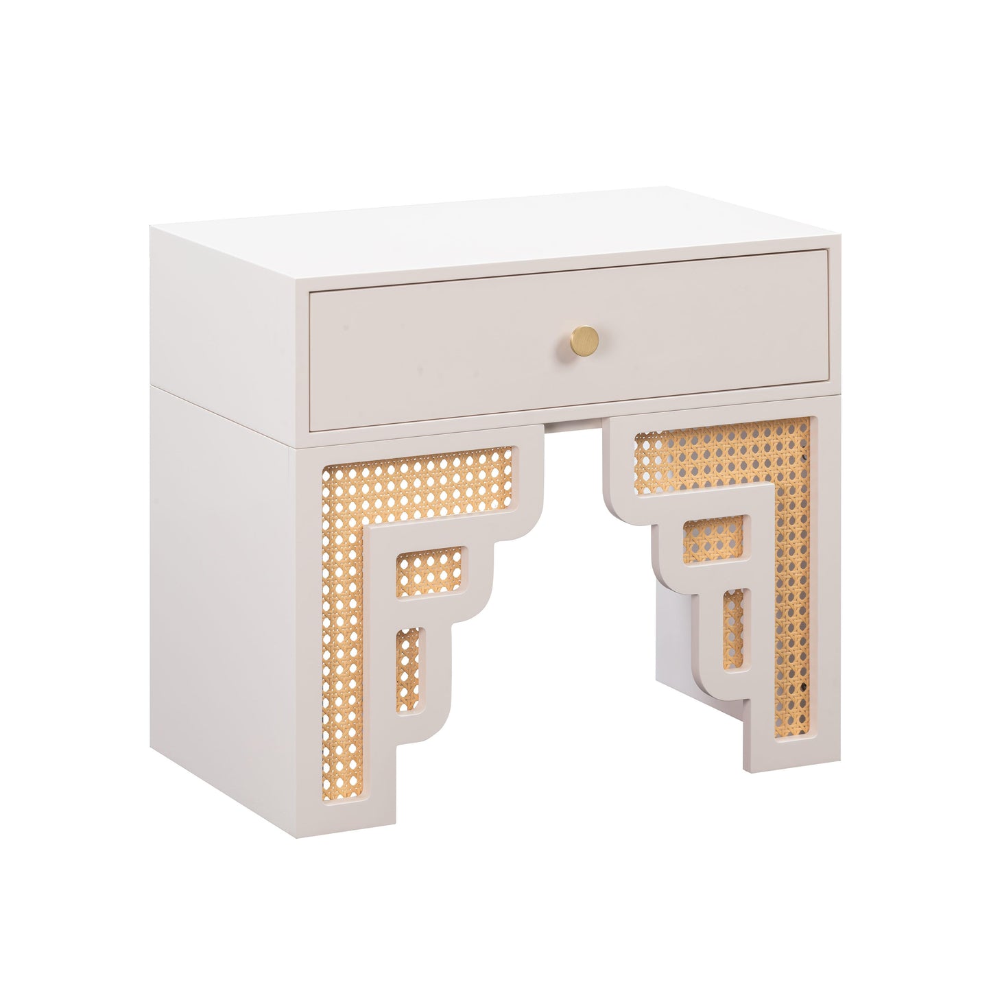Suzie 26 Rattan Nightstand With Drawer by TOV B54203