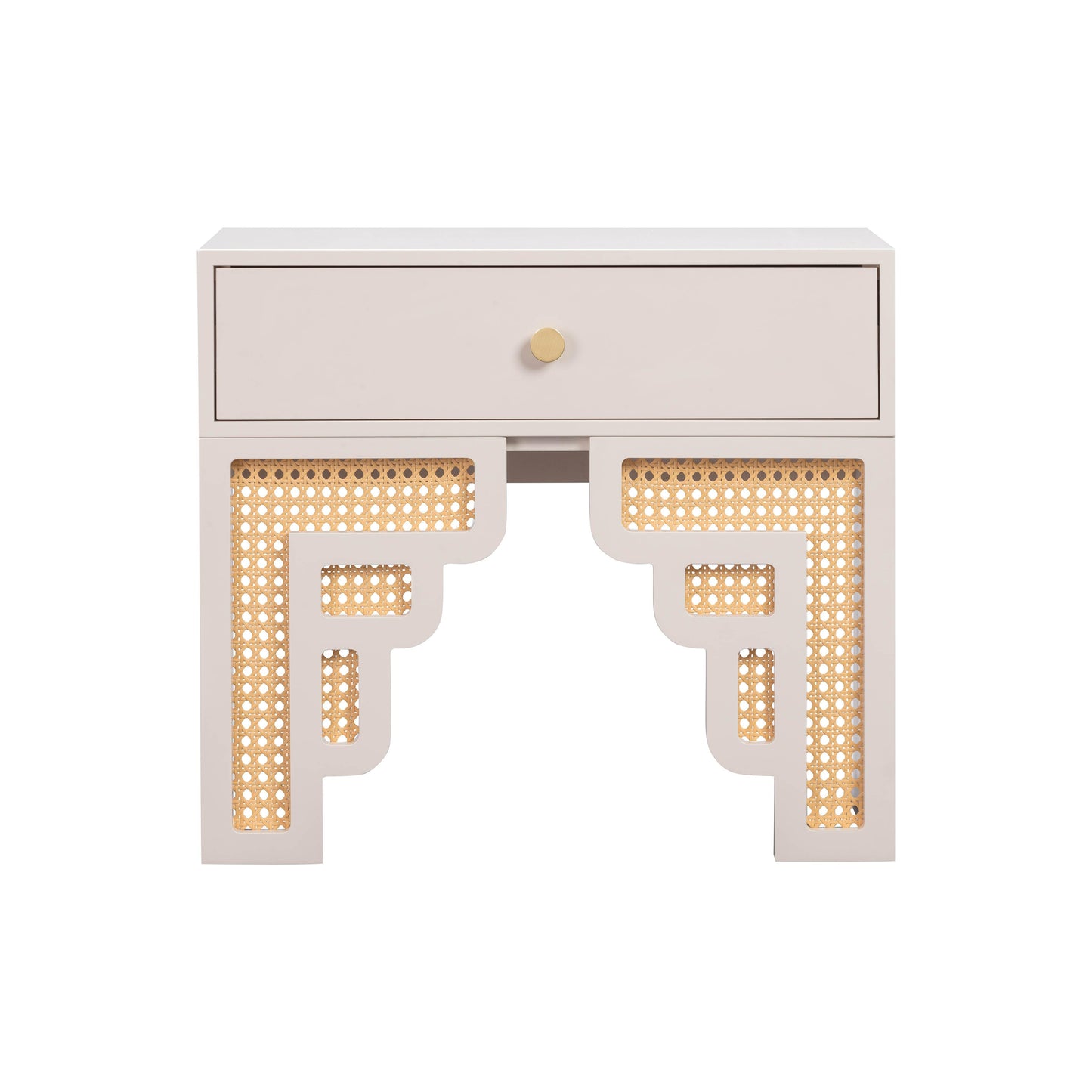 Suzie 26 Rattan Nightstand With Drawer by TOV B54203