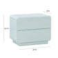 Sagura 28 2 Drawer Nightstand by TOV B54229