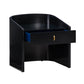Collins 22 Lacquer Nightstand With Drawer by TOV B54250