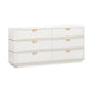 Julieta 62 Acacia Wood 6 Drawer Dresser by TOV B54253