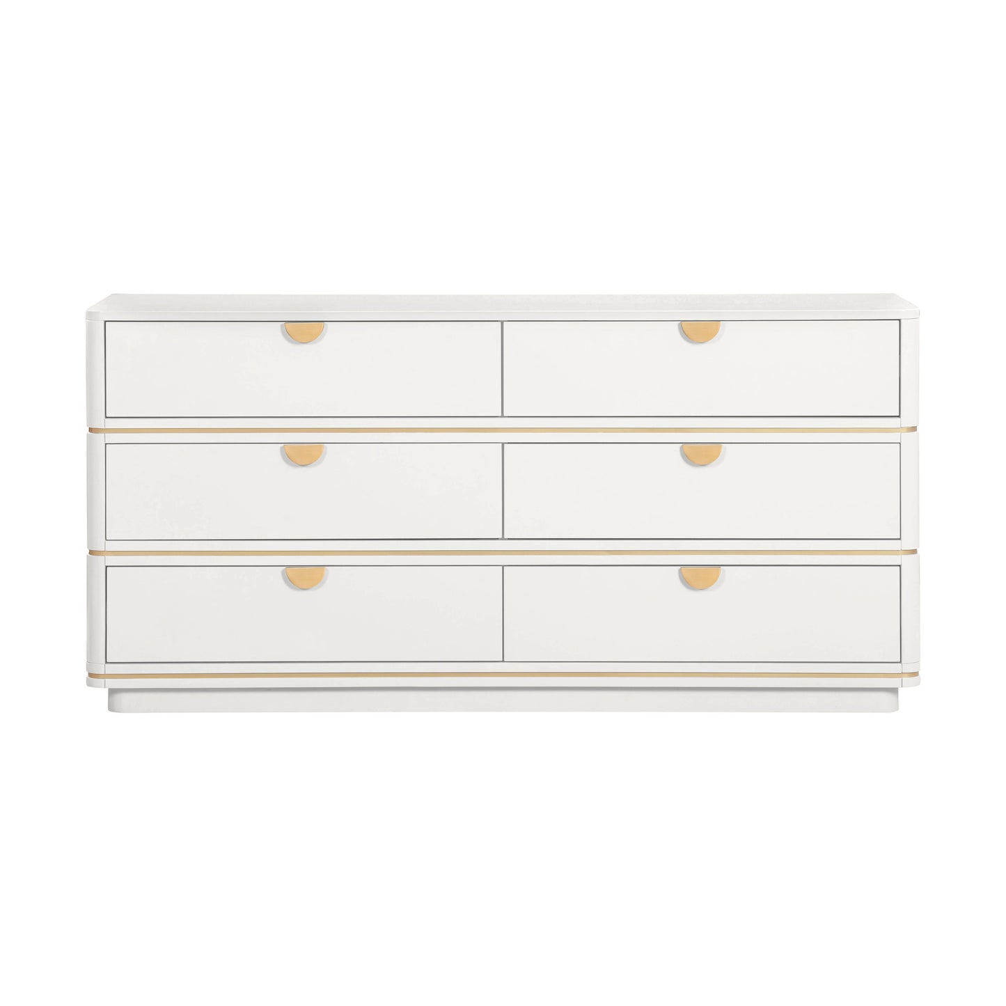 Julieta 62 Acacia Wood 6 Drawer Dresser by TOV B54252