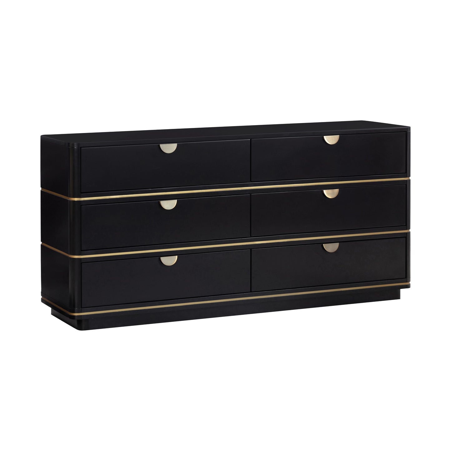 Julieta 62 Acacia Wood 6 Drawer Dresser by TOV B54253