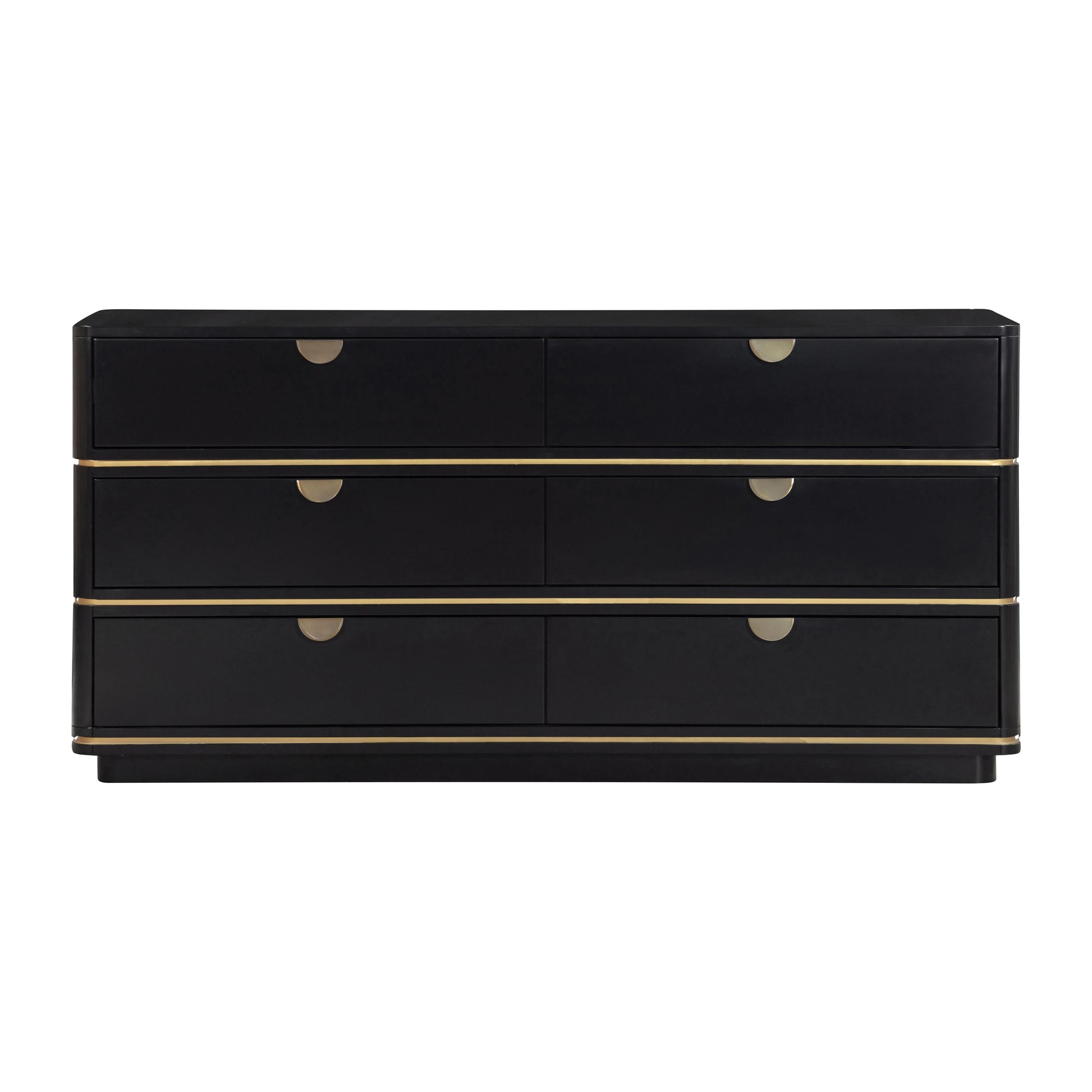Julieta 62 Acacia Wood 6 Drawer Dresser by TOV B54252