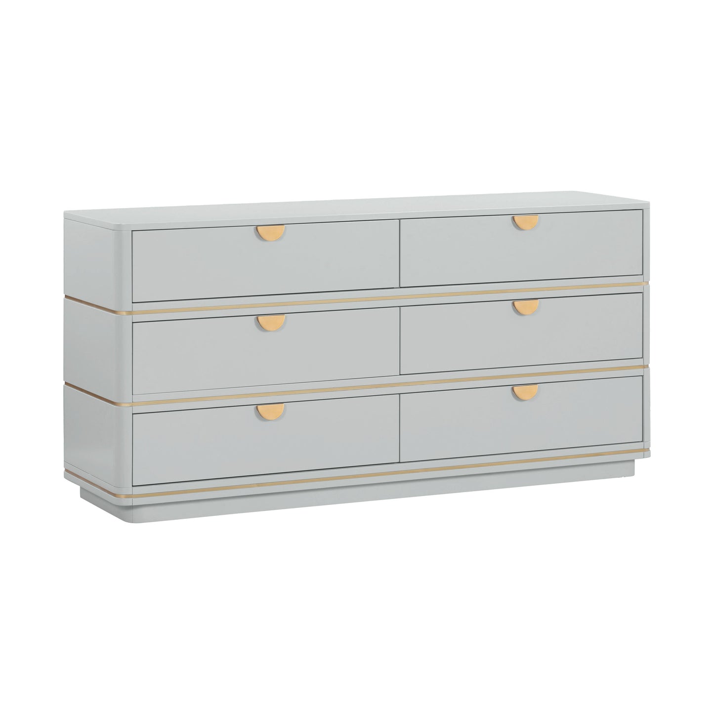 Julieta 62 Acacia Wood 6 Drawer Dresser by TOV B54254