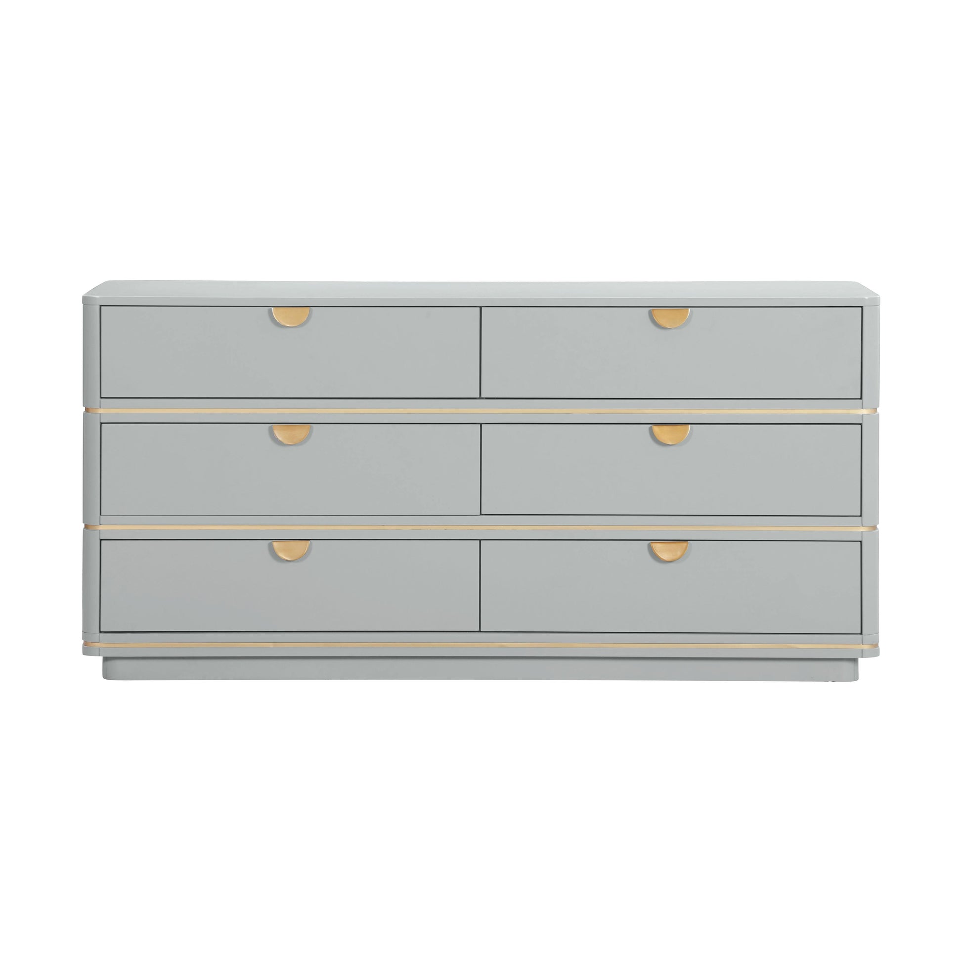 Julieta 62 Acacia Wood 6 Drawer Dresser by TOV B54252